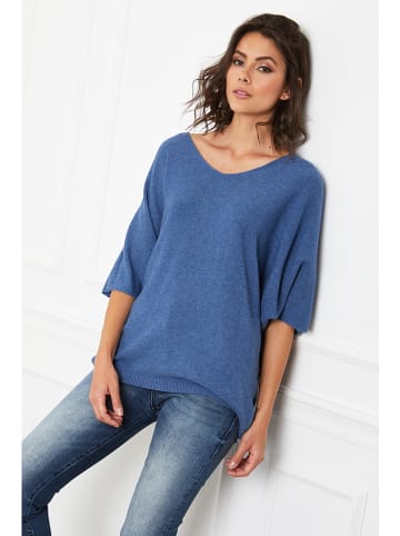 So Cachemire Pullover "Dalor" in Blau