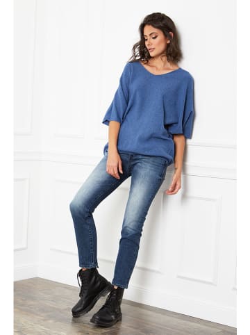 So Cachemire Pullover "Dalor" in Blau