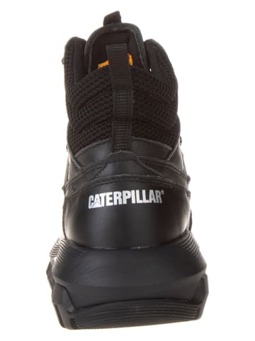 CAT Leder-Boots "Raider Lace" in Schwarz