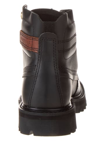 CAT Leder-Boots "Rework" in Schwarz