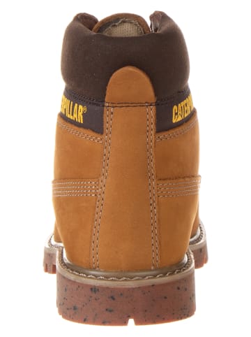 CAT Leder-Boots "Colorado" in Hellbraun