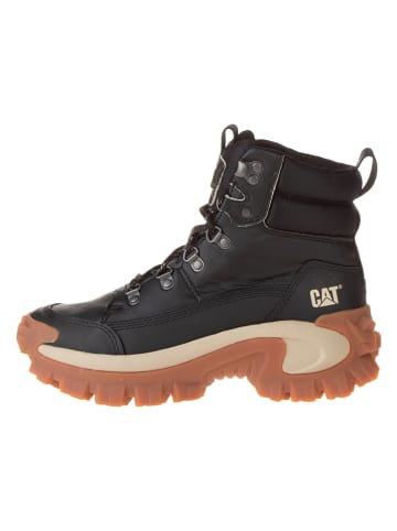 CAT Leder-Boots "Eco Trespass" in Schwarz