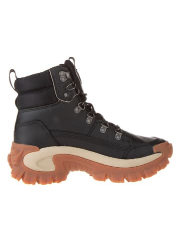 CAT Leder-Boots "Eco Trespass" in Schwarz