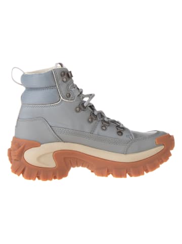 CAT Leder-Boots "Eco Trespass" in Hellblau