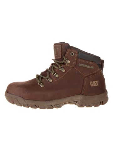 CAT Leder-Boots "Mae" in Braun