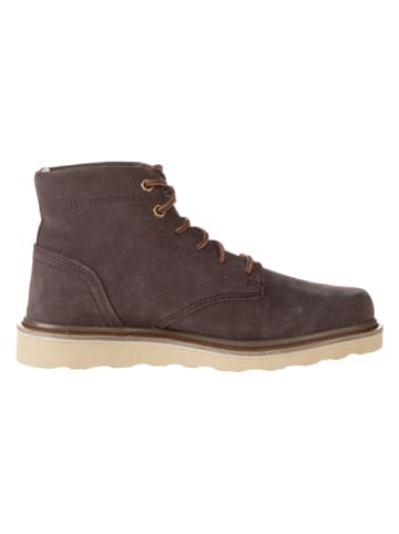 CAT Leder-Boots "Narrate" in Dunkelbraun