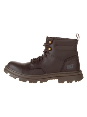 CAT Leder-Boots "Practitioner" in Dunkelbraun