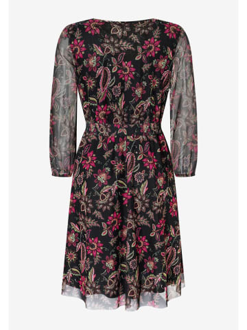 More & More Kleid in Schwarz/ Pink