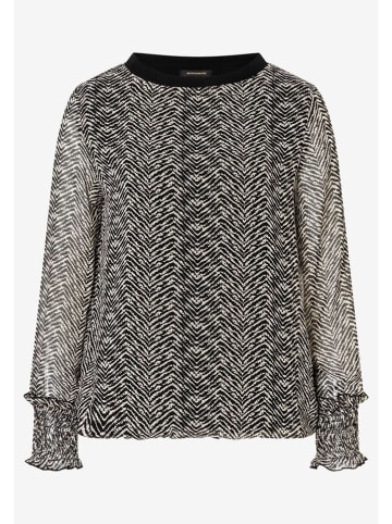 More & More Blouse zwart/wit