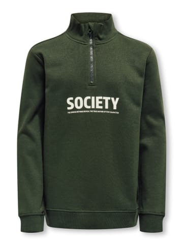 KIDS ONLY Sweatshirt "Milo" in Grün