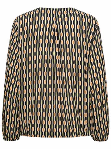 &Co Woman Blouse "Alexandra" zwart/geel