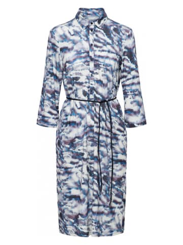 &Co Woman Kleid "Lolly" in Weiß/ Dunkelblau