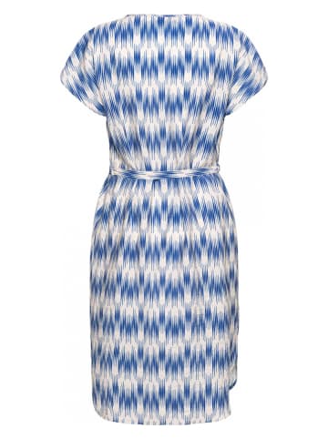 &Co Woman Kleid "Aline" in Weiß/ Blau