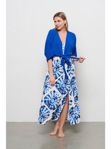 &Co Woman Kleid "Lyla" in Weiß/ Blau
