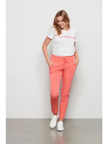 &Co Woman Broek "Penny" zalmroze