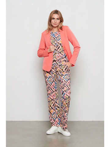 &Co Woman Hose "Tamara" in Rosa/ Schwarz/ Hellblau