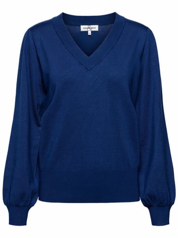 &Co Woman Sweter "Bridget" w kolorze granatowym