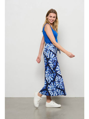 &Co Woman Rok "Lisette" donkerblauw/blauw