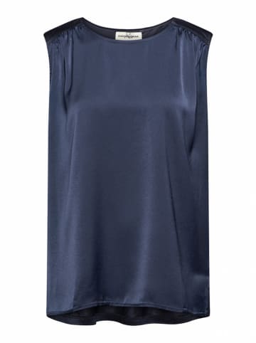 &Co Woman Blousetop "Vergie" donkerblauw