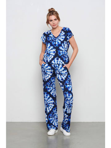 &Co Woman Shirt "Lucia" donkerblauw/blauw
