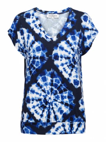 &Co Woman Shirt "Lucia" donkerblauw/blauw