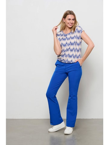 &Co Woman Shirt "Lieke" blauw/wit