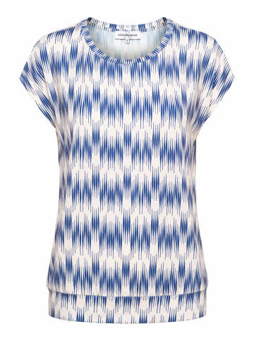 &Co Woman Shirt "Lieke" blauw/wit
