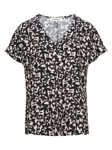 &Co Woman Shirt "Annelot" zwart/crème