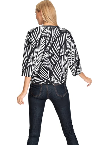 Heine Longsleeve zwart/wit