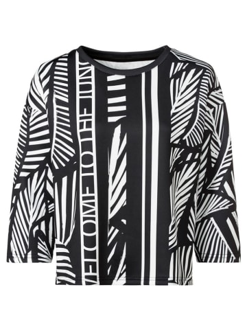 Heine Longsleeve in Schwarz/ Weiß