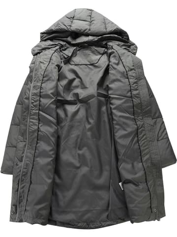 Alpine Pro Doorgestikte mantel "Edora" antraciet