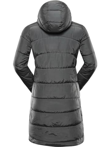 Alpine Pro Doorgestikte mantel "Edora" antraciet