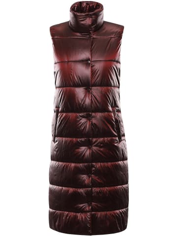 Alpine Pro Doorgestikte bodywarmer "Urefa" bordeaux