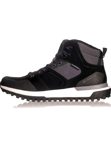 Alpine Pro Leder-Boots "Malen" in Schwarz/ Grau