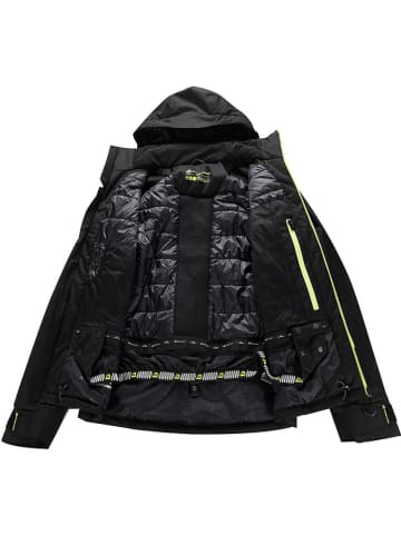 Alpine Pro Ski-/ Snowboardjacke "Ream" in Schwarz