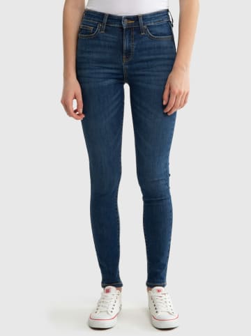 BIG STAR Dżinsy - Super Skinny fit - w kolorze granatowym