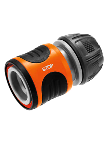 Gardena Waterstop zwart/oranje - 13 mm (1/2") - 15 mm (5/8")