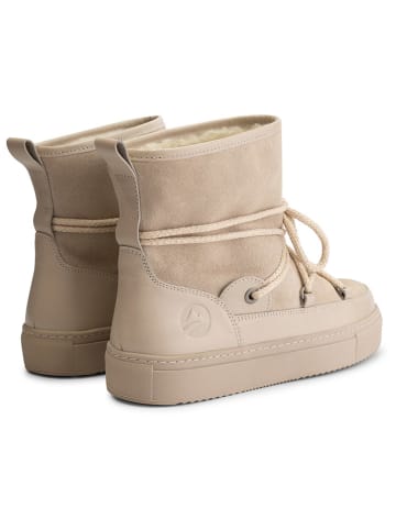 TRAVELIN' Leder-Boots "Aspen" in Beige