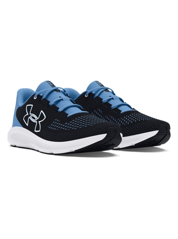 Under Armour Buty "Charged Pursuit 3" w kolorze czarno-niebieskim do biegania