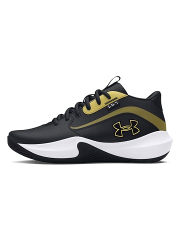 Under Armour Basketbalschoenen "Lockdown 7" zwart/goudkleurig