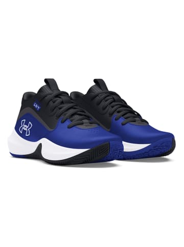 Under Armour Buty "Lockdown 7" w kolorze niebiesko-czarnym do koszykówki
