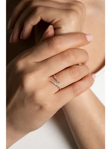 Lodie Silver Zilveren ring met edelstenen