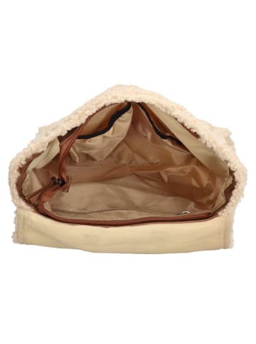 Beagles Rucksack "Vavarra" in Beige - (B)25 x (H)31 x (T)11 cm
