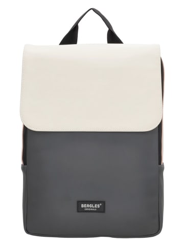 Beagles Rugzak "Multicolor Originals" grijs.crème - (B)28 x (H)38 x (D)12 cm