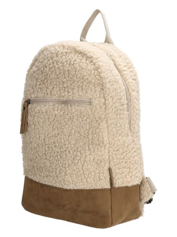 Beagles Rucksack "Navarra" in Beige - (B)25 x (H)36 x (T)11 cm
