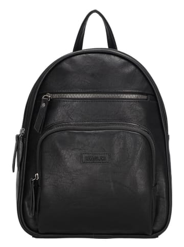 Beagles Rucksack "Ferro" in Schwarz - (B)25 x (H)30 x (T)9 cm