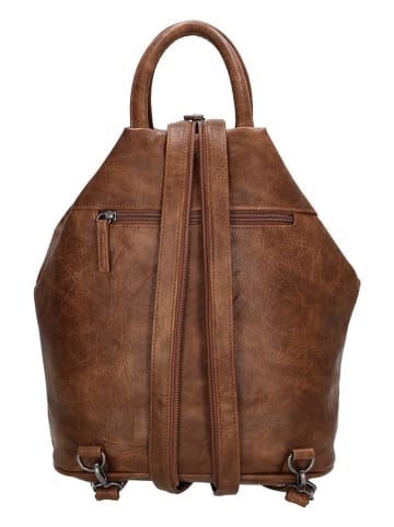 Beagles Plecak "Murcia" w kolorze brązowym - 33 x 30 x 14 cm