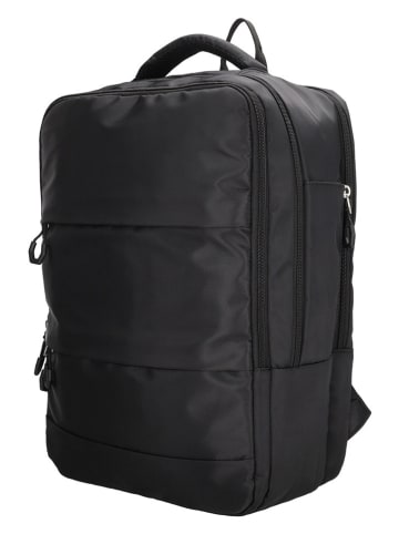 Beagles Rucksack "Chiba" in Schwarz - (B)30 x (H)42 x (T)20 cm