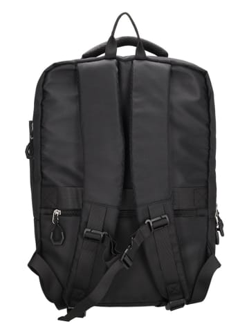 Beagles Rucksack "Chiba" in Schwarz - (B)30 x (H)42 x (T)20 cm