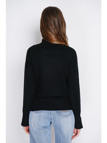 William de Faye Rollkragenpullover in Schwarz